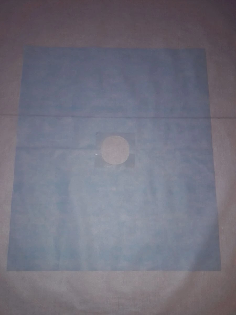 Disposable, sterile surgical nappy