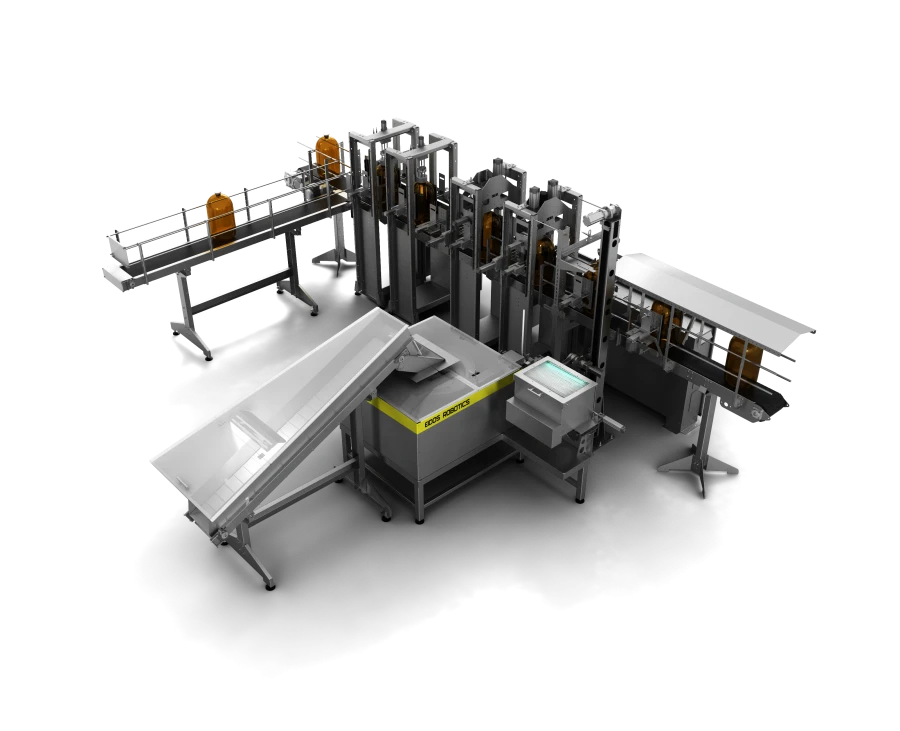 Automated keg assembly line