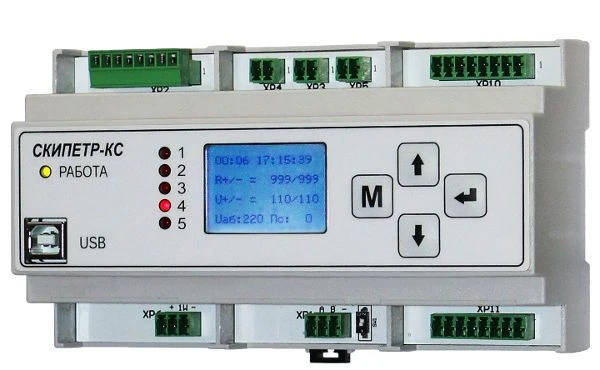 DC network parameters monitoring device UKPS SKIPETR-KS