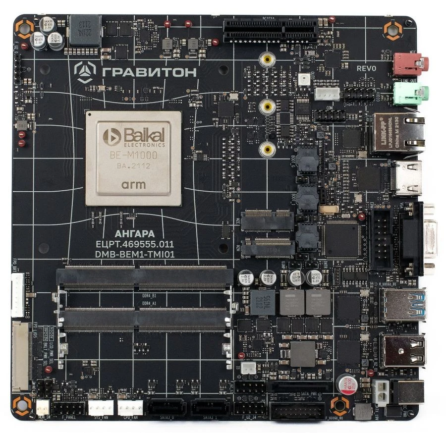 Motherboard DMB-BEM1-TMI01, ECRT.469555.011