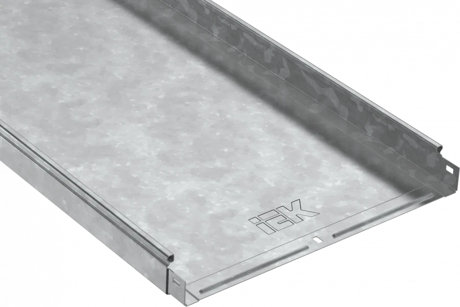 CLN10-050-400-3-M-HDZ ESCA Non-perforated tray 50x400x3000 HDZ IEK