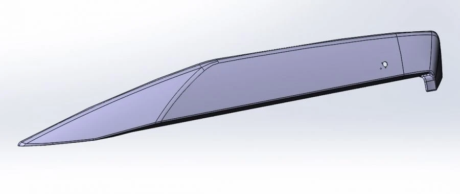 5299-422-5302556-10 SB/OR Right fairing assembly