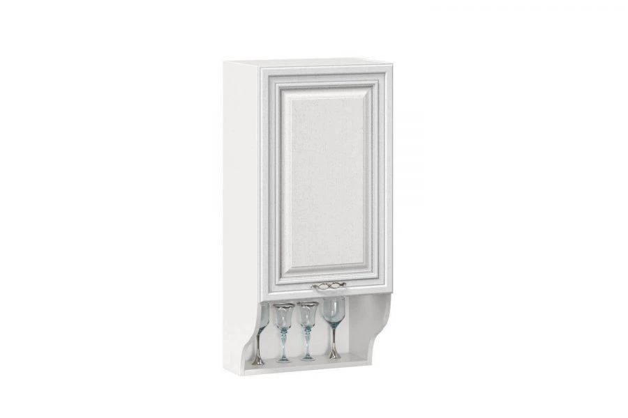 Type 4 LD.270530.000 Kitchen cabinet 450 high with open shelf (White M )