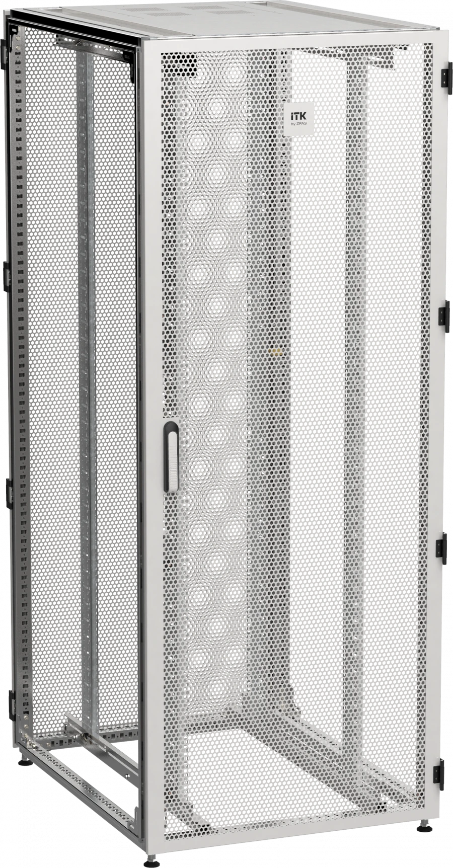 ZP35-47U-0810-PP-R ITK by ZPAS Serv. 19" 47U 800x1000mm single door ser. RF