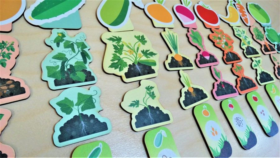Didactic game "Growing a crop