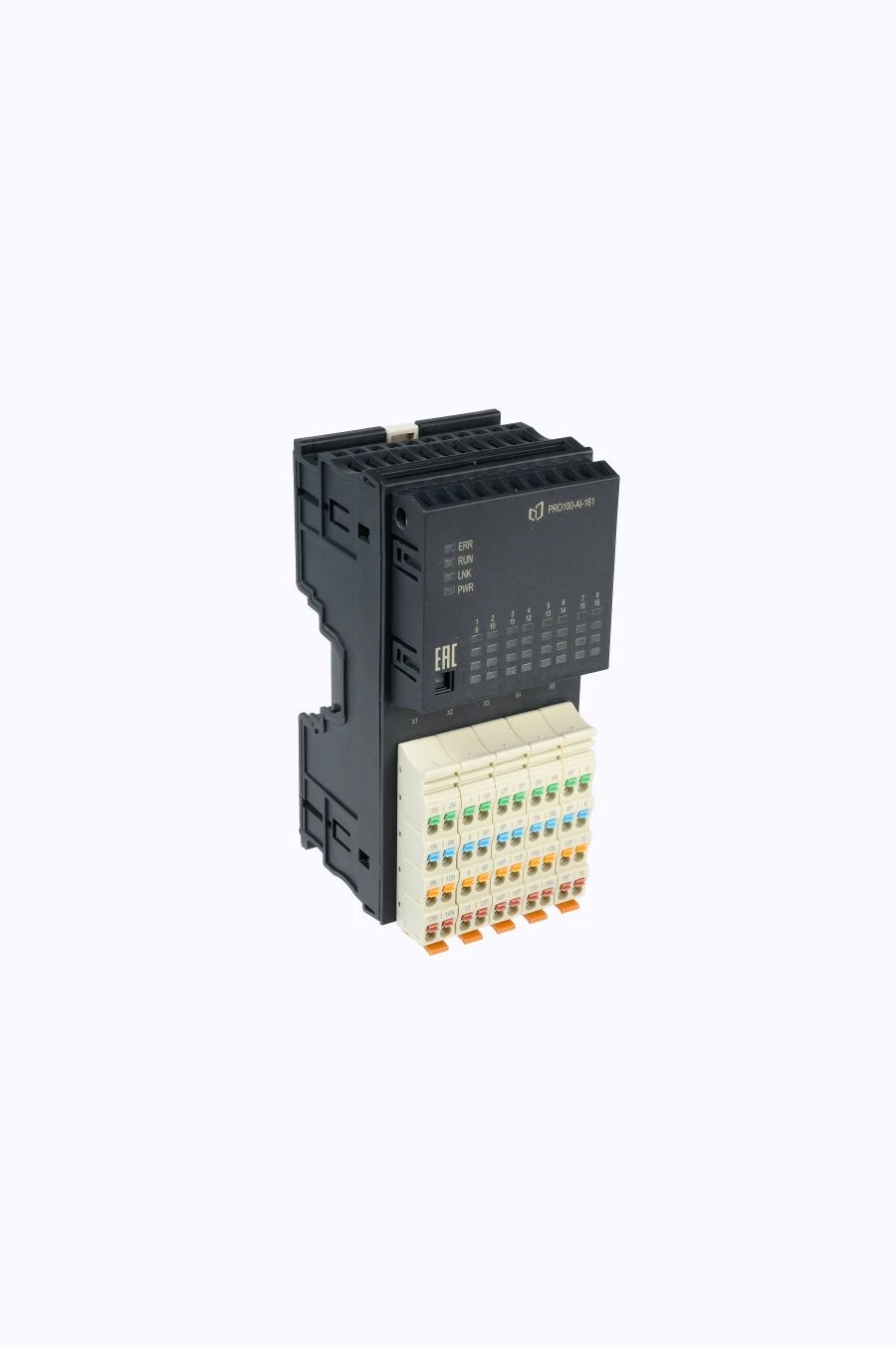 Analogue input module PRO100-AI-161 of programmable logic controller type UZOLA PRO100