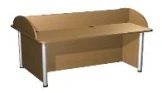 Reading box 4-seater, double-sided, without backlight 1600x1200x1100 mm