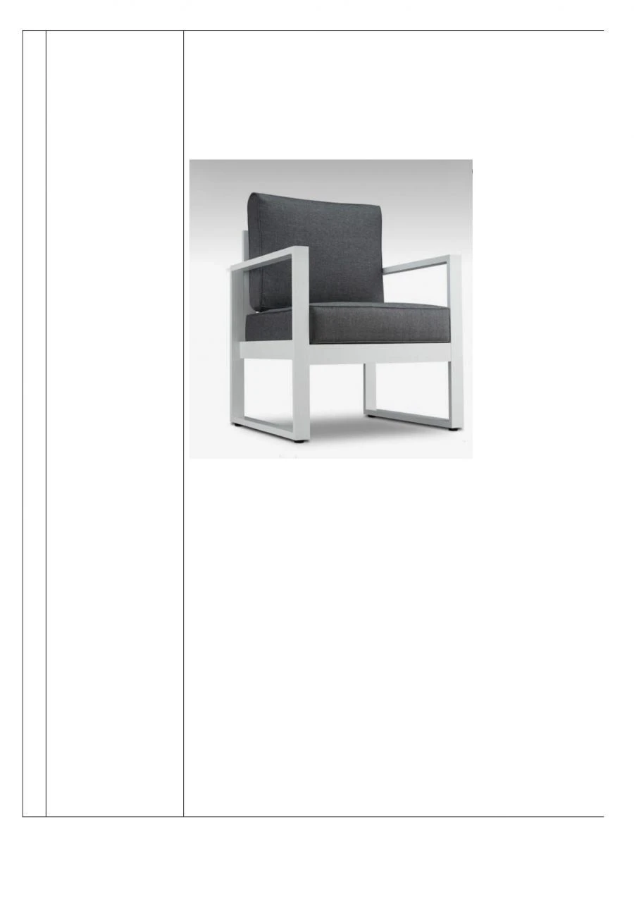 Armchair chair "Hotel"