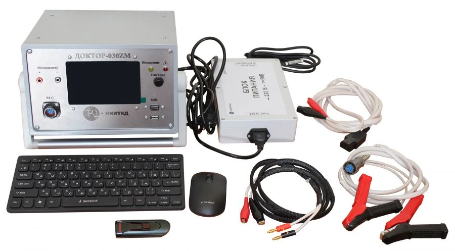 System of control and diagnostics of electrical equipment "Doctor-030ZM"