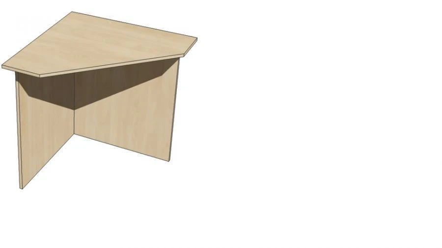Corner table PU-1