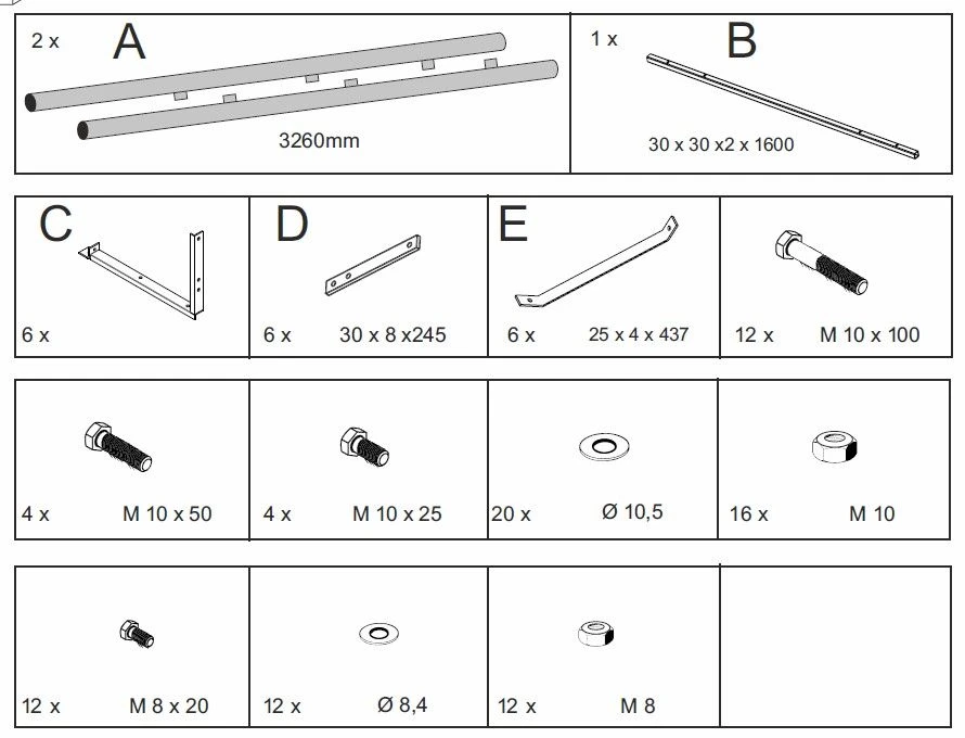 Metal sill protector Iveco Daily LWB Adblue