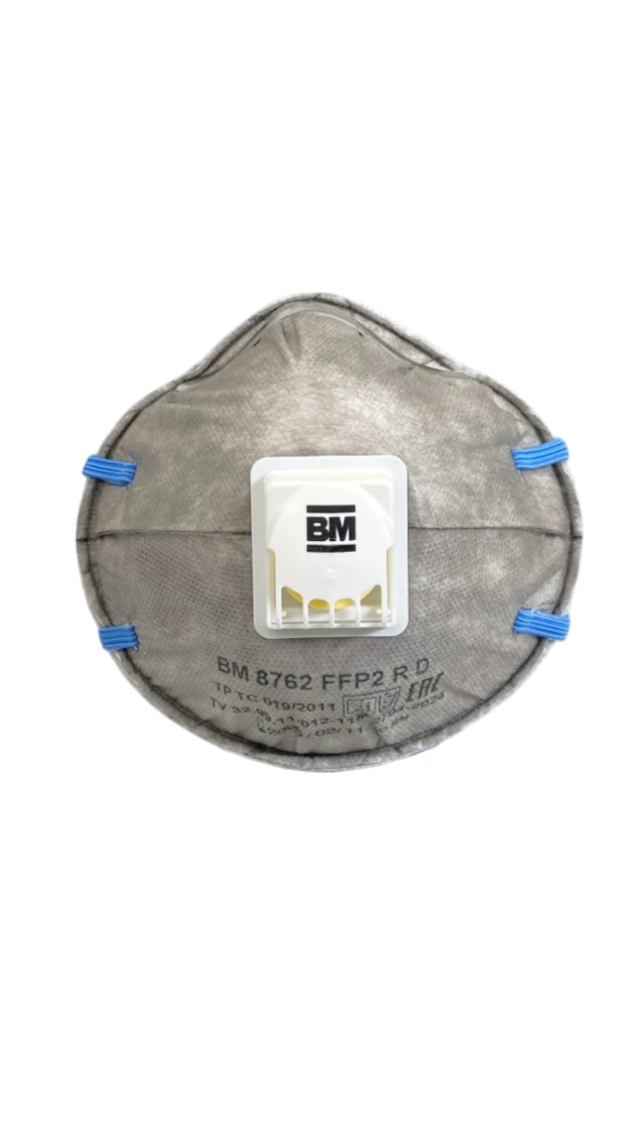 Filtering half-mask for protection against aerosols of the VM 8700 series: models VM 8762 FFP2 R D