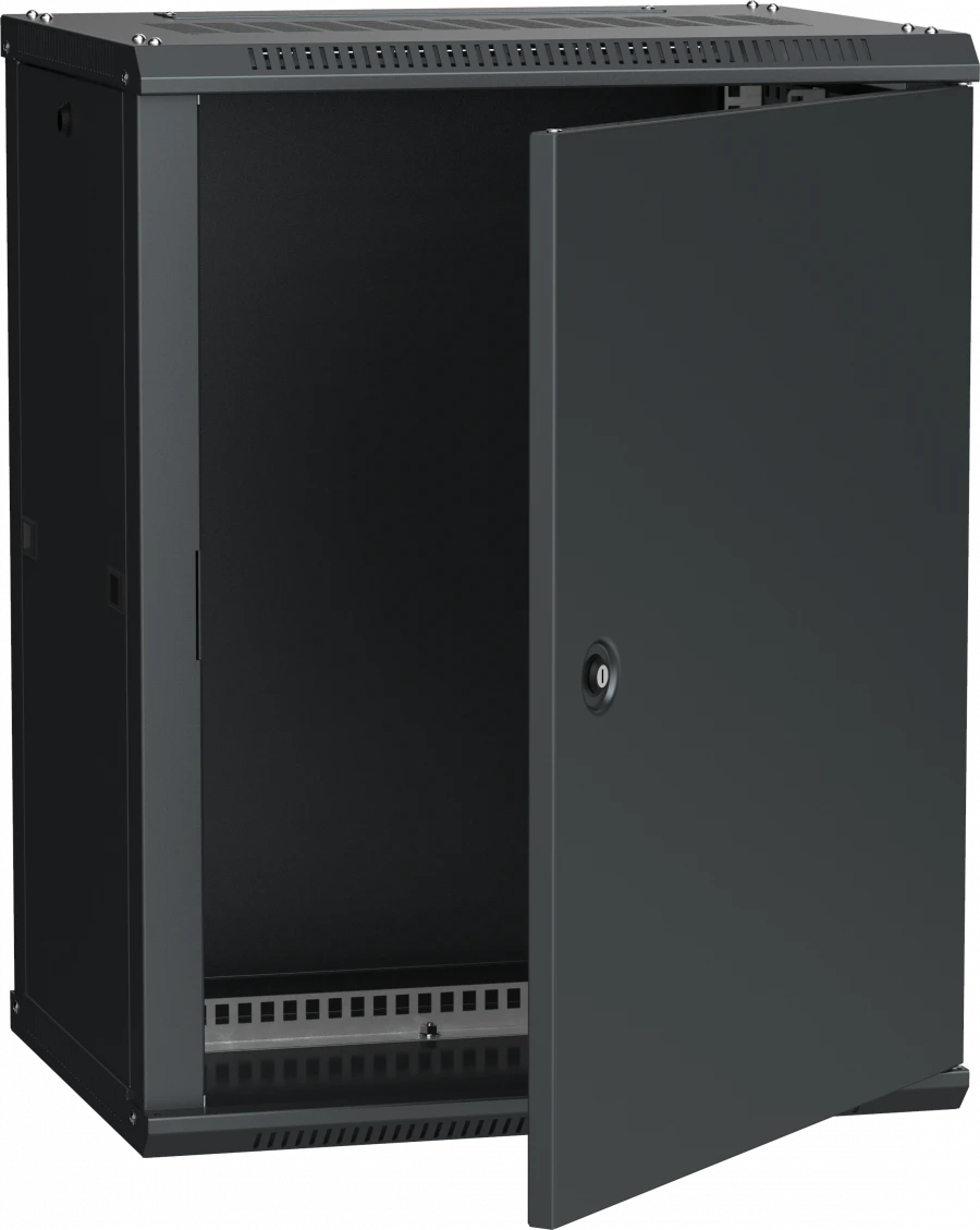 LWR5-15U64-MF ITK Cabinet LINEA W 15U 600x450 mm metal door, RAL9005