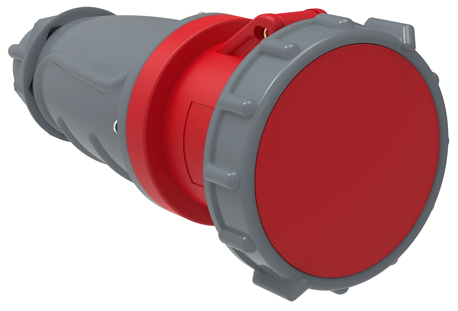 PSN22-063-5 Portable socket SSI-235 63A-6h/200/346-240/415V 3P+RE+N IP67 MAGNUM IEC