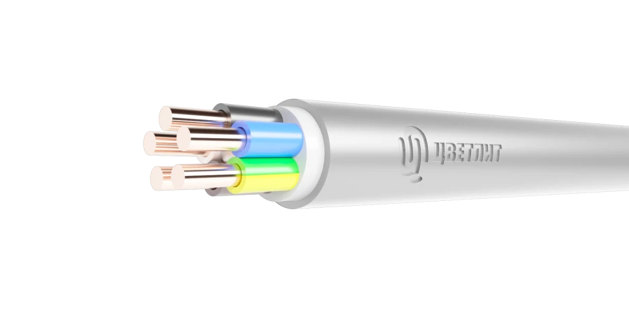Fire-resistant power cable with PVC insulation NYMng(A)-LS 3x1.5