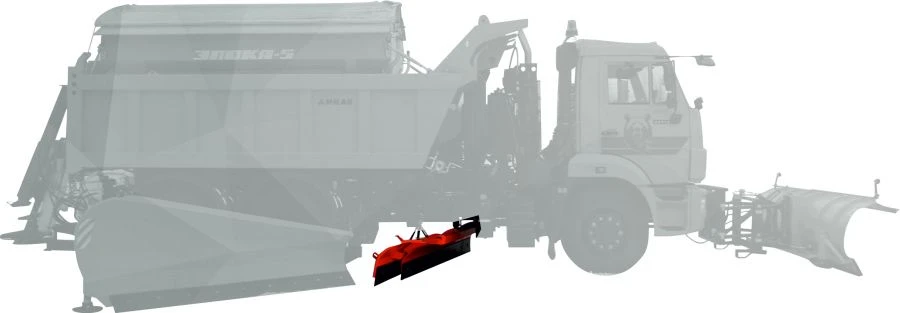 Medium snowplough blade Tomez-2