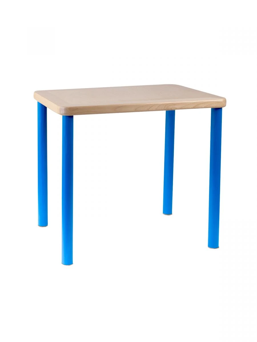 Children's square table 460 / blue