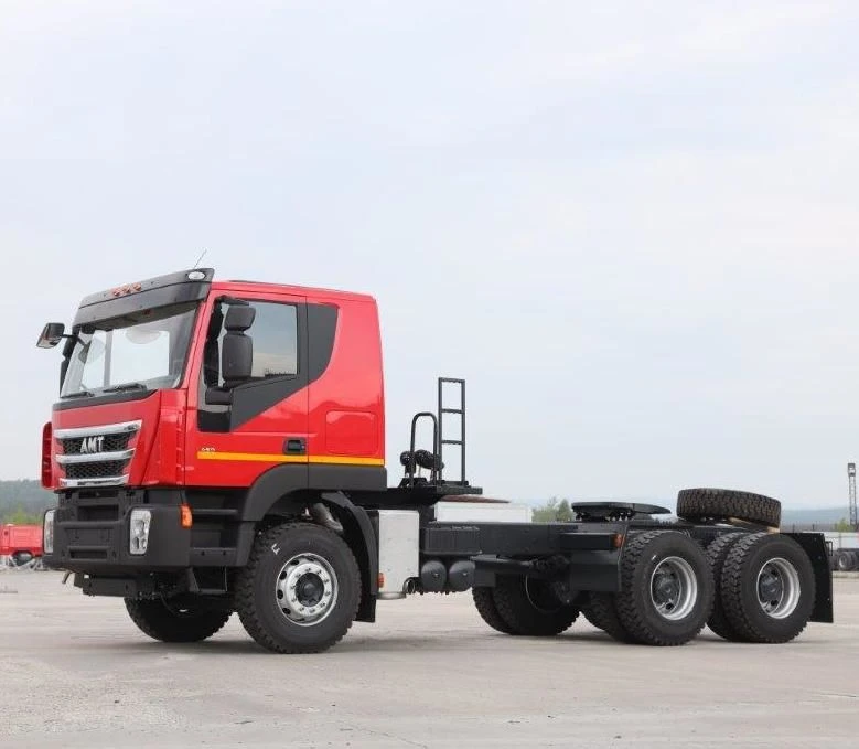 Saddle tractor AMT N.V.632911, wheel arrangement 6x4 (Russian components: Cab 5801306459, Frame 33000074351, cab painting