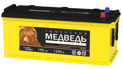 Lead accumulator for starting piston engines 6ST-190LA "Tyumen Bear"