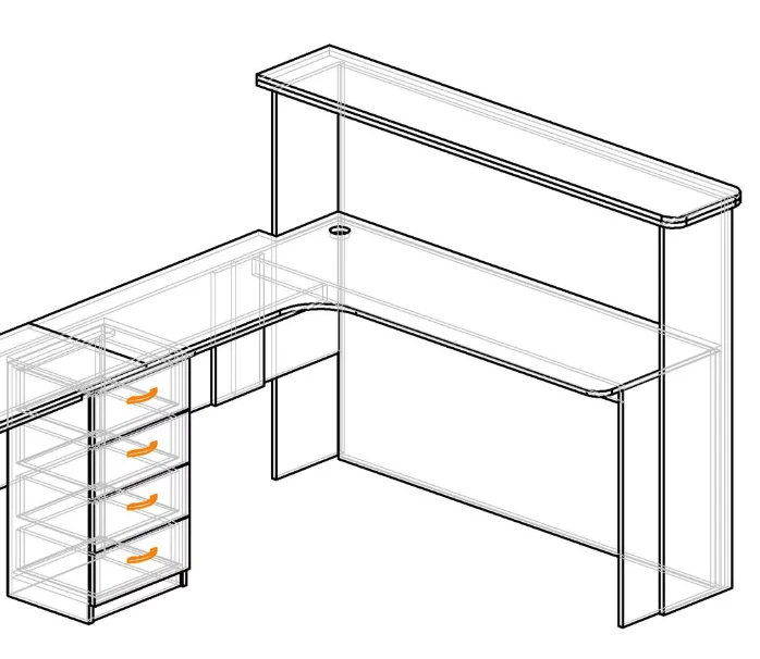 Staff desk RL01/11