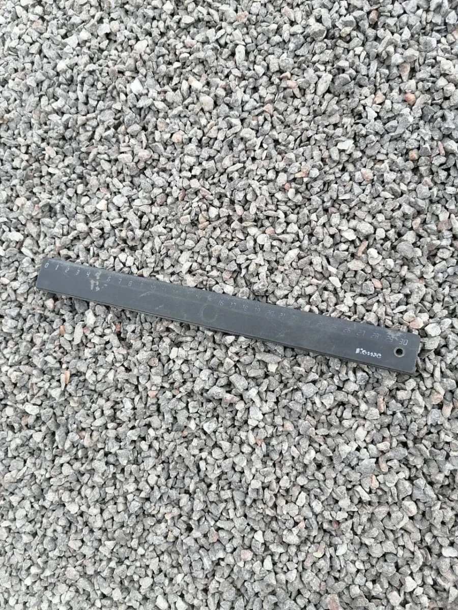Crushed stone from rocks of wide fraction from 4 to 8 mm (GOST 32703-2014).
