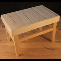 Bath rigid bench 600x390x420MM