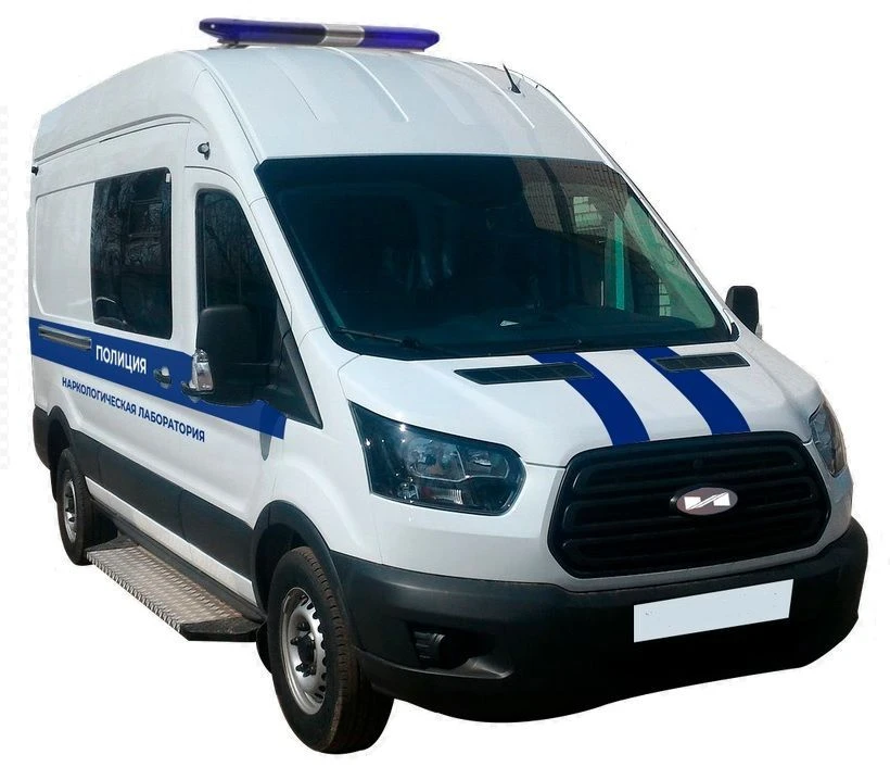 Special vehicle, "Drugological laboratory of PMO", on the basis of Ford FCD 350