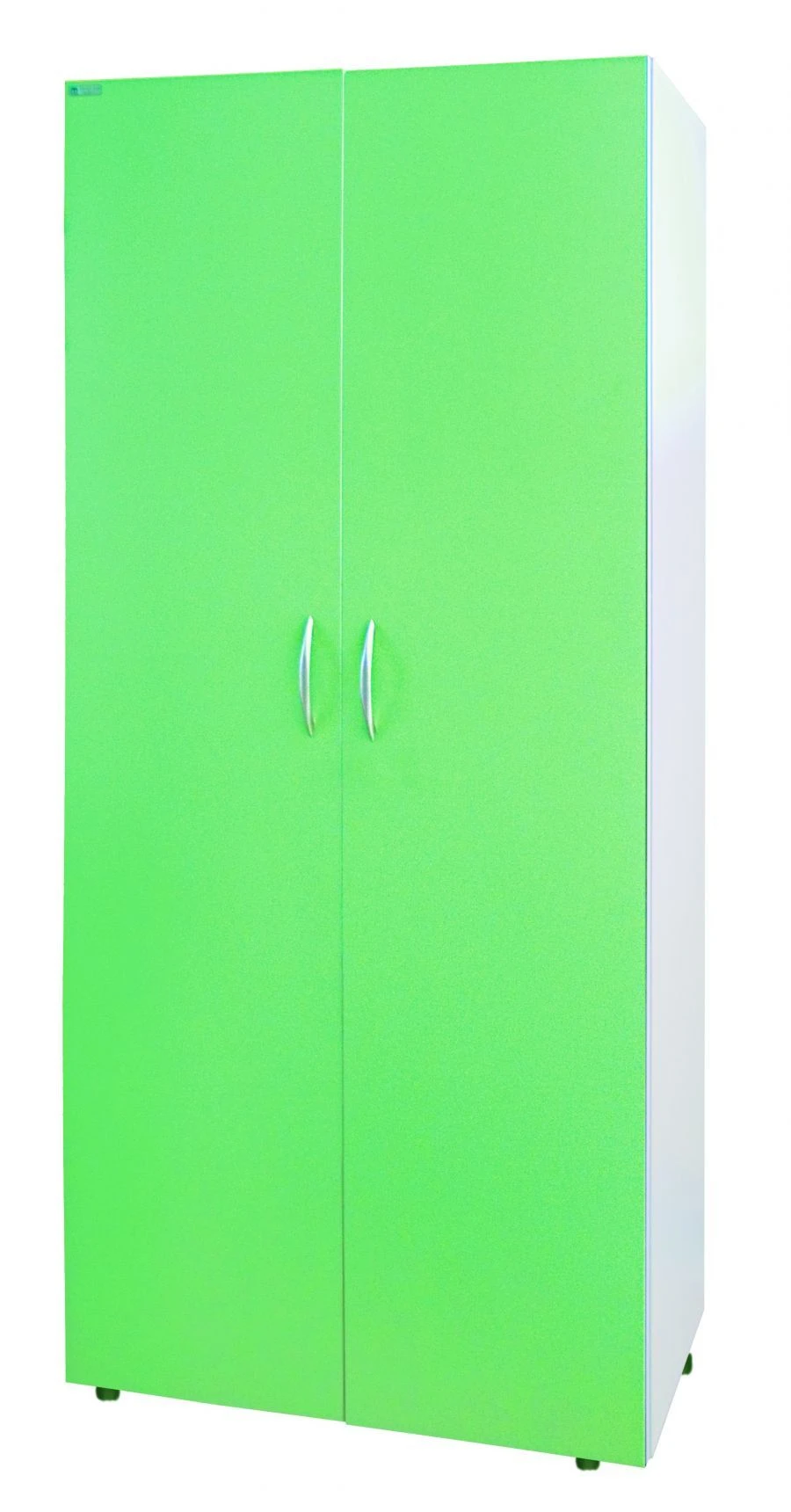 Medical cabinet two-section two-door for clothes SH 2.04-"Aibolit".