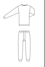 Men's underwear (sweatshirt, pants)
