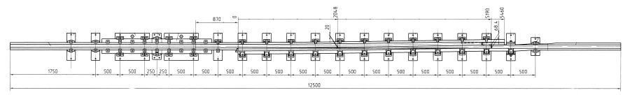 Equalising junction of P65 type (project 2897.03.000/-01)