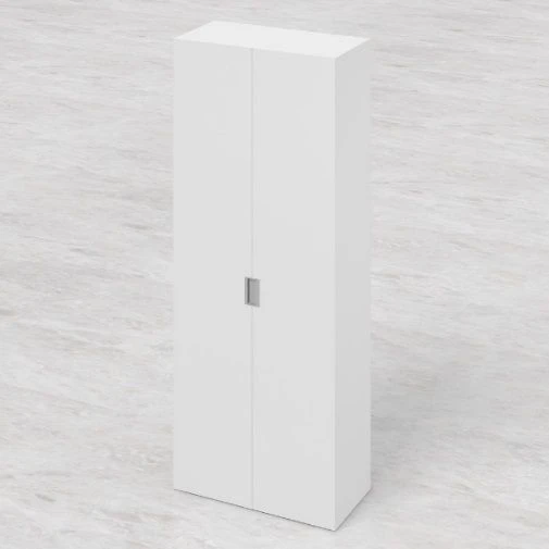 Tall wardrobe for outerwear with lock