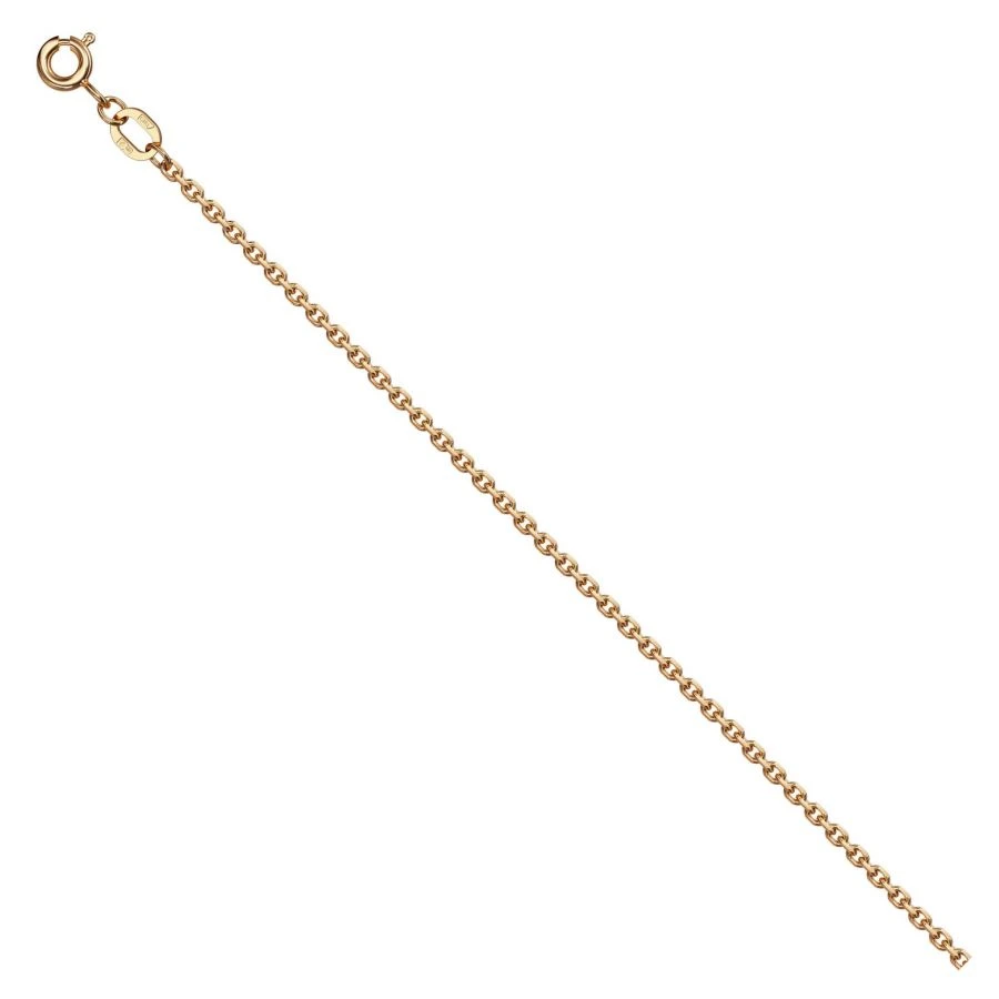 Hand jewellery in 585 gold Bracelet green Cobra with diamond facet NB17-053 0.5MM 25SM 2.29G