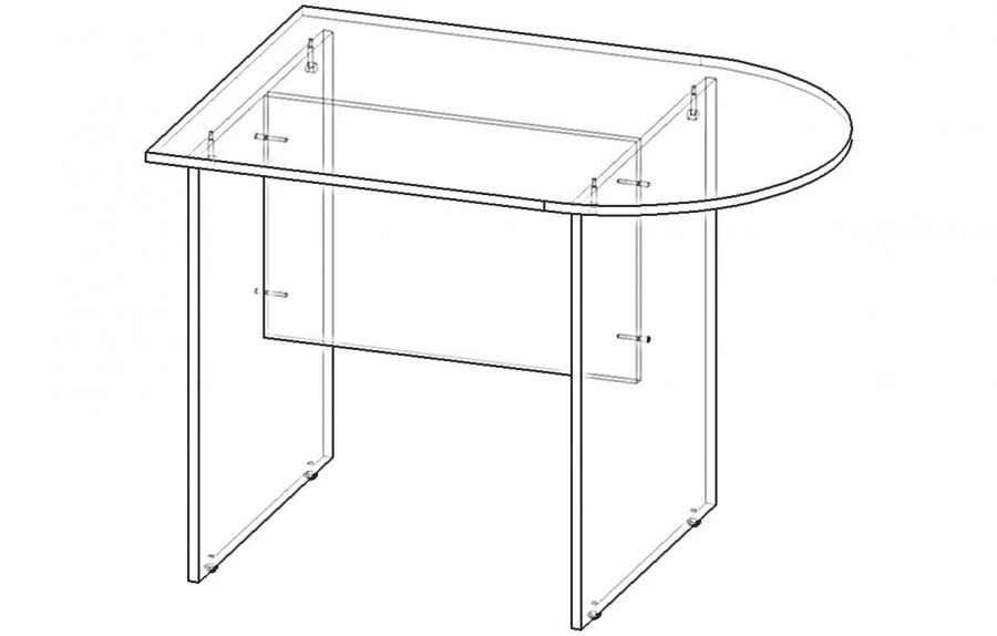 Boardroom table (Bureaucrat series)