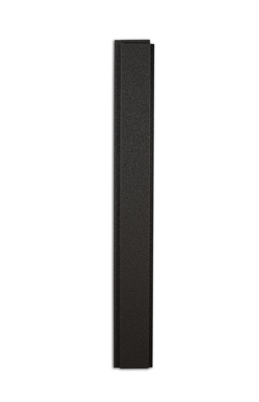Linear metal panel "Yar'panel" -XL - wide (250 x 2 470 mm) Black matt-0,5 mm-