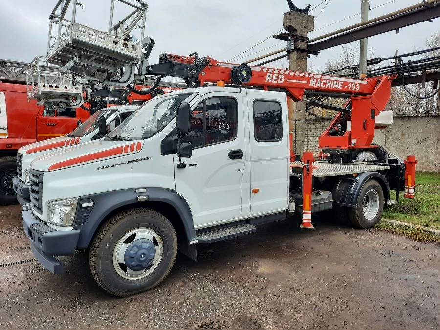 Self-propelled boom lift PSS-131.18E (C42A43) 71-TV on SADKO-Next chassis
