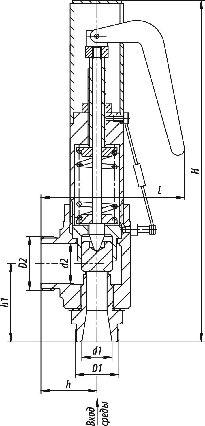 15s-1-1 Direct acting safety valve