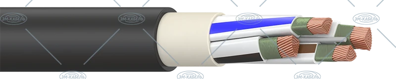 Power cable with copper conductors BCPGng(A)-FRHF