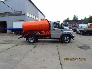 Vacuum truck 46830T-G on chassis GAZ S41RB3
