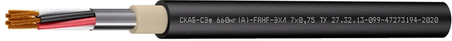 Cable for extreme operating conditions SKAB-SEF 660ng(A)- FRHF-EHL