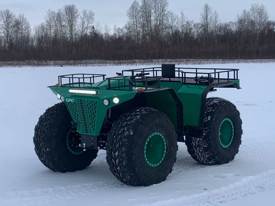 Snowmobiler "Siberian Rovers" model SV418