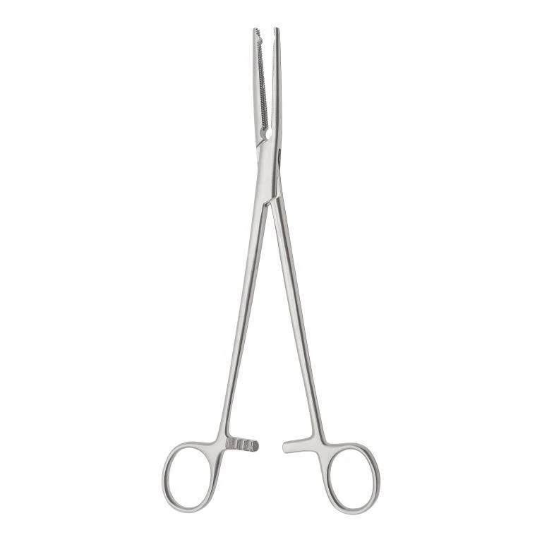 TZ-01-270-22 Rigid clamp for vaginal operations, straight, 220 mm