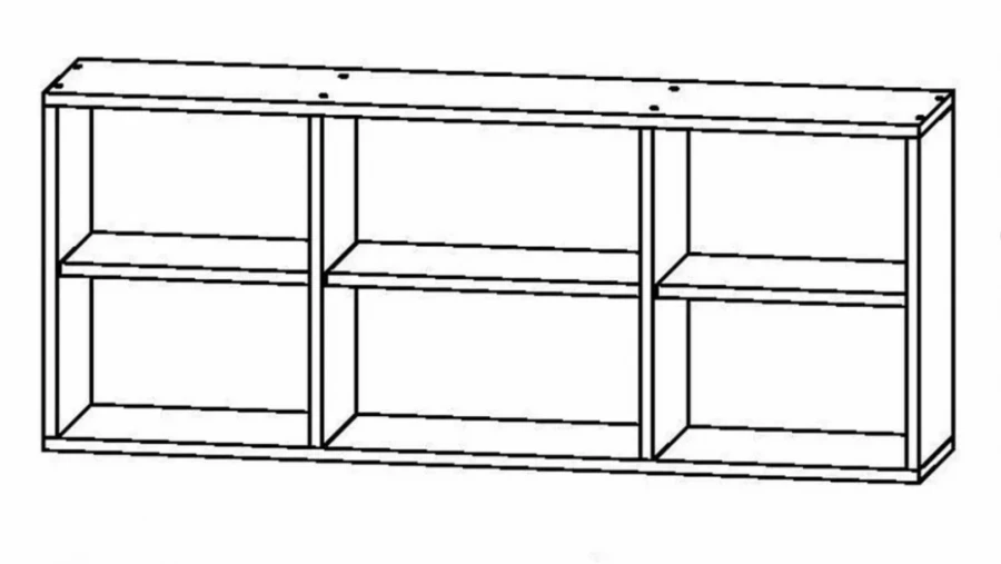 Wooden shelf RL 03/11