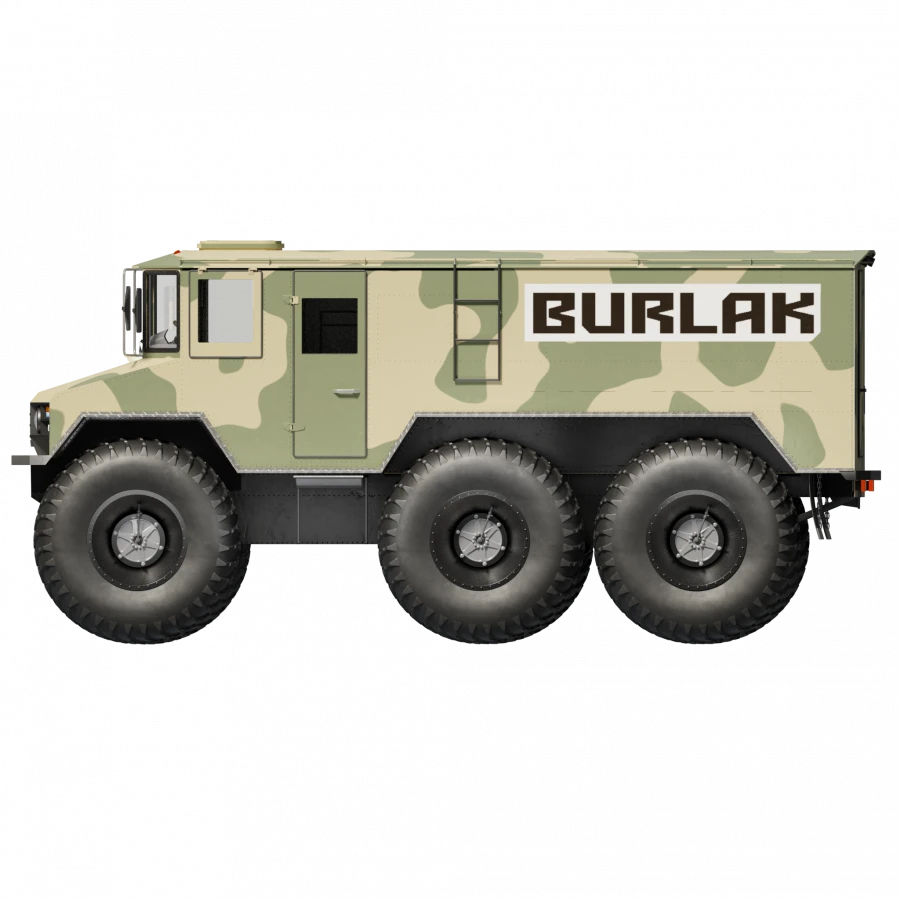Snowmobile "Burlak" special purpose snowmobile for the Ministry of Defence. Model 02.013