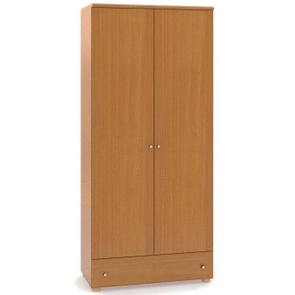 F3R 2-door wardrobe with shelves F3R from hotel furniture set "Visite"