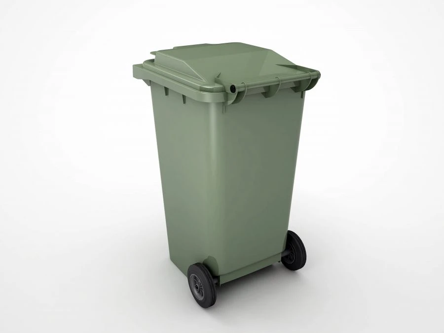 Mobile dustbin 240l Art.24.C29 (20.802.70.PE; 21.052.70)