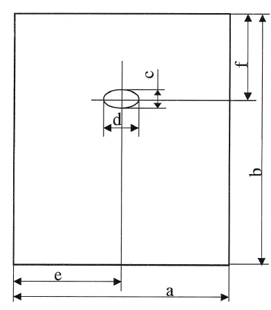 Medical sheets and napkins, disposable non-sterile (dental napkin with oval hole) according to TU 9398-024-3435