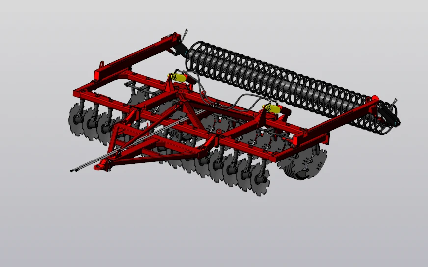 Trailed disc harrow BD-4x2P