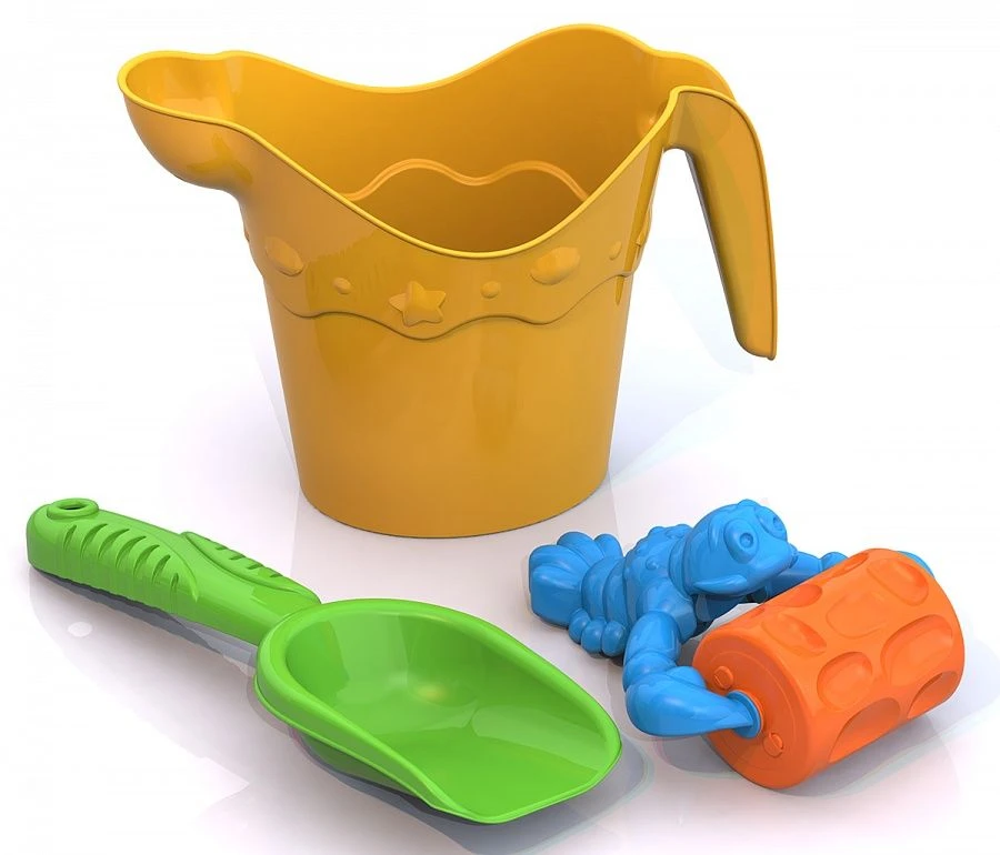Sand set ?138 (scoop, watering can, roller "Cancer")