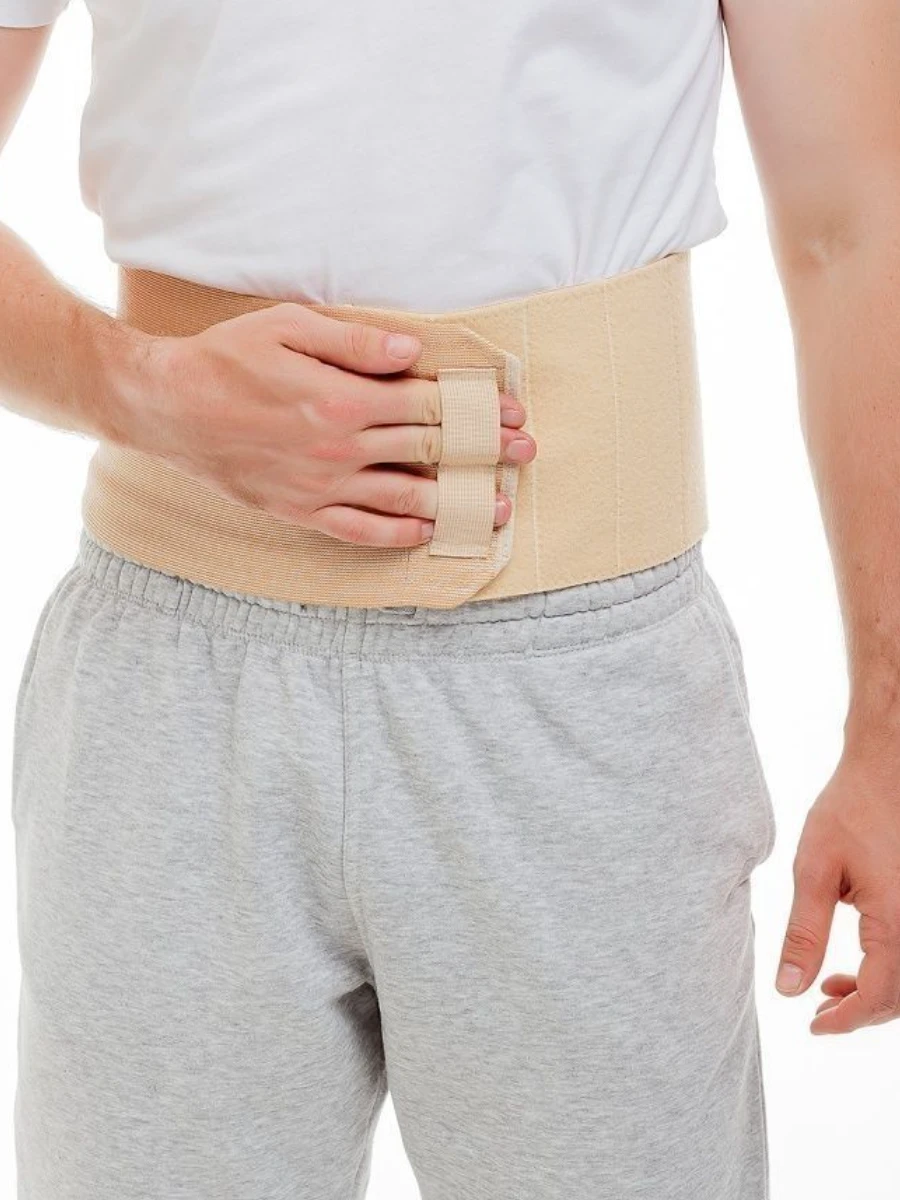 Medical compression anti-hernia bandage "ELASMA", model ?-380