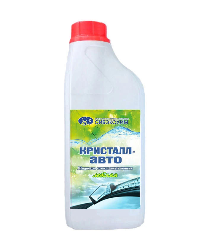 Summer Windshield Washer Fluid for All Glass Surfaces - Kristall-Auto